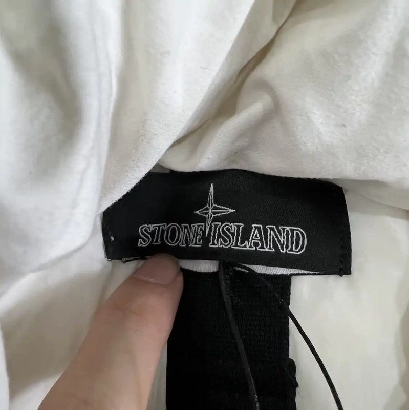 Stone Island Stone Island White Down Jacket for Men 0089 Size US XL / EU 56 / 4 - 3 Thumbnail