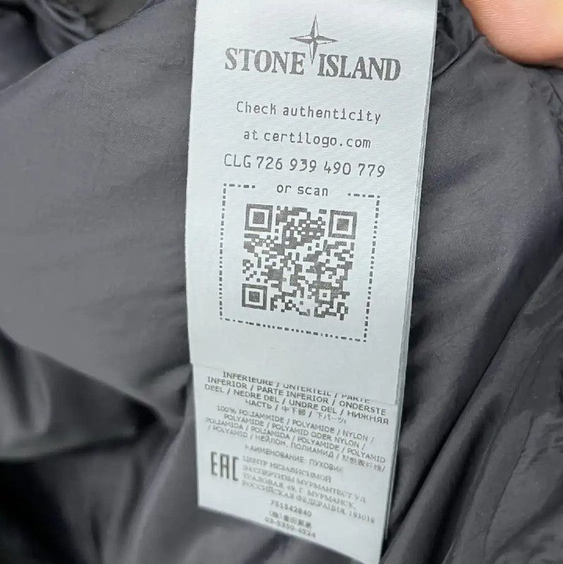 Stone Island Stone Island Black Men's Down Jacket 0089 Size US XXL / EU 58 / 5 - 6 Thumbnail