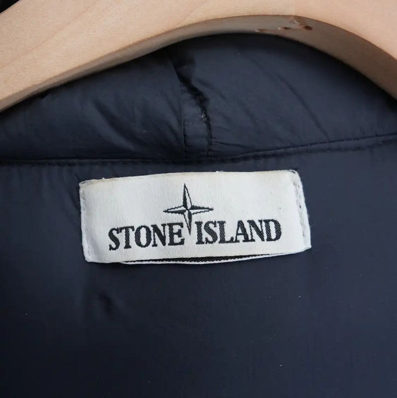 Stone Island Stone Island Men's Black Embroidered Down Jacket 0089 Size US M / EU 48-50 / 2 - 3 Thumbnail