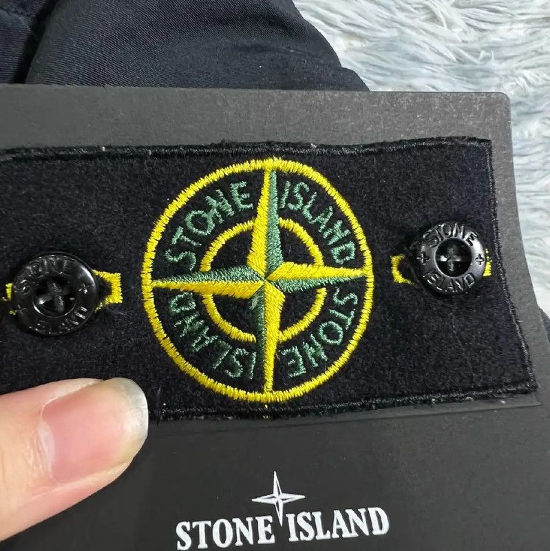 Stone Island Stone Island Black Cotton Down Jacket for Men 0089 Size US L / EU 52-54 / 3 - 5 Thumbnail