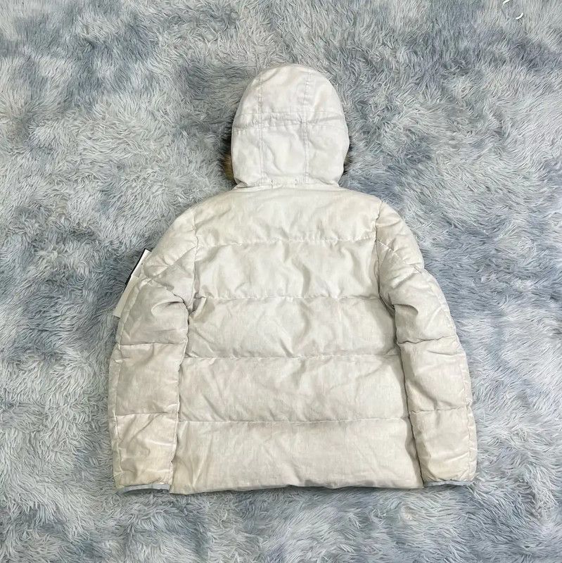 Stone Island Stone Island Men's Beige Down Jacket 0089 Size US M / EU 48-50 / 2 - 2 Thumbnail