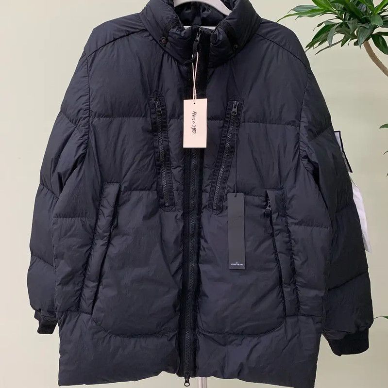 Stone Island Stone Island Men's Black Down Jacket 0089 Size US L / EU 52-54 / 3 - 2 Thumbnail