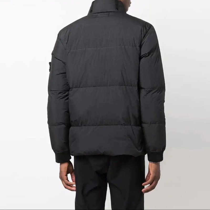 Stone Island Stone Island Men's Black Down Jacket 0089 Size US L / EU 52-54 / 3 - 9 Thumbnail