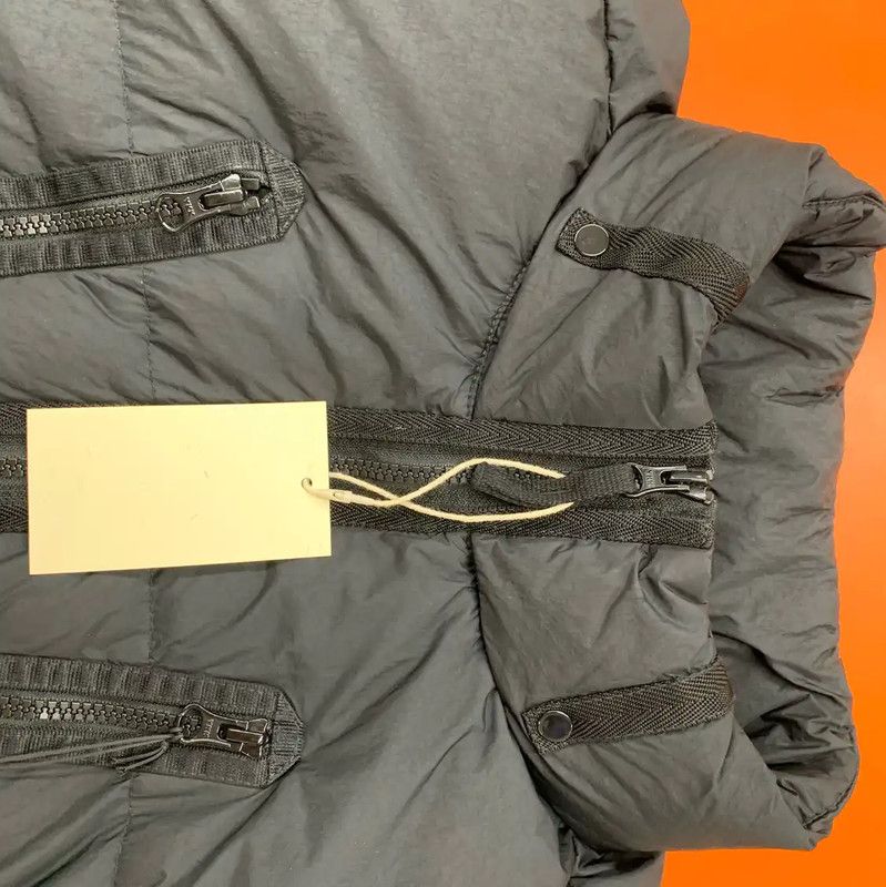 Stone Island Stone Island Men's Black Down Jacket 0089 Size US L / EU 52-54 / 3 - 4 Thumbnail