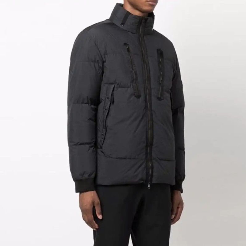 Stone Island Stone Island Men's Black Down Jacket 0089 Size US L / EU 52-54 / 3 - 8 Thumbnail
