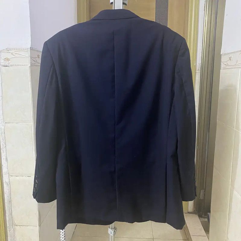 Dior Dior Navy Wool Long Sleeve Outerwear for Men 0089 Size US M / EU 48-50 / 2 - 2 Thumbnail