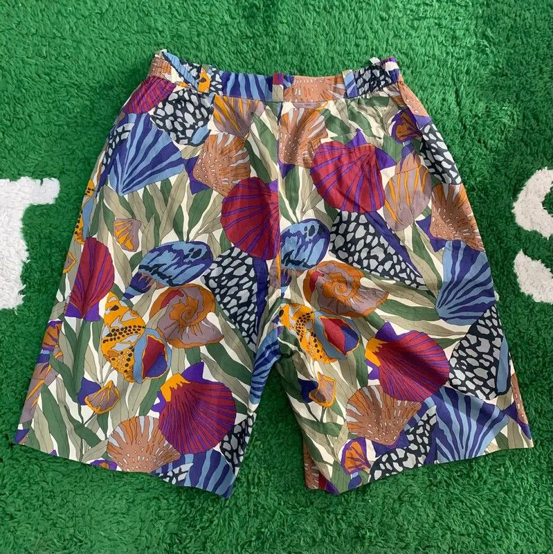 Dior Dior Colorful Floral Pattern Men's Shorts 0089 Size US 44 / EU 60 - 2 Thumbnail