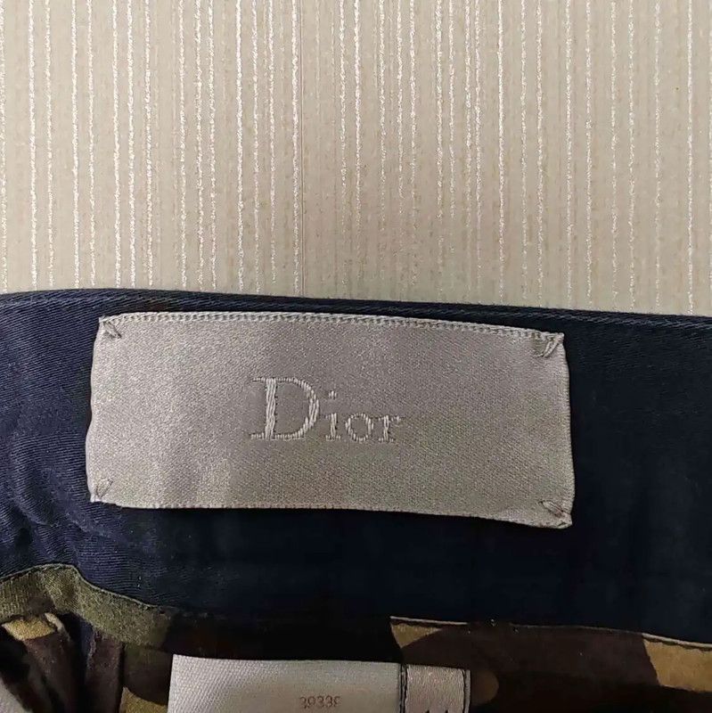 Dior Dior Men's Casual Blue Cotton Pants 0089 Size US 27 - 3 Thumbnail
