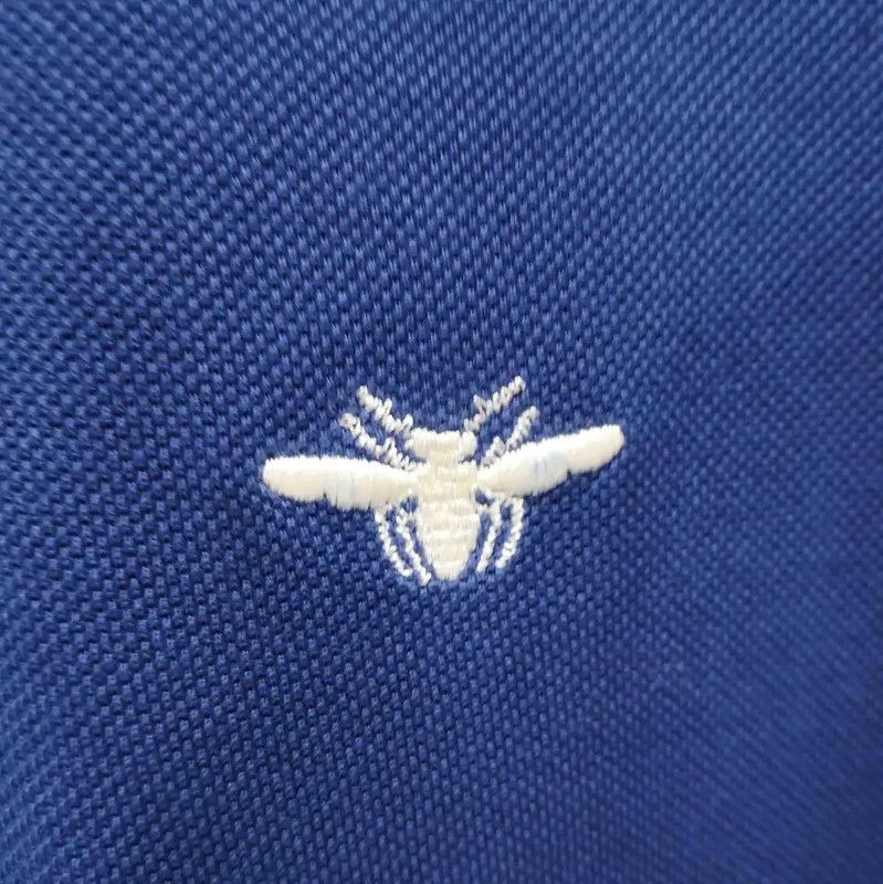 Dior Dior Summer Lake Blue Men's Polo Shirt 0089 Size US S / EU 44-46 / 1 - 6 Thumbnail