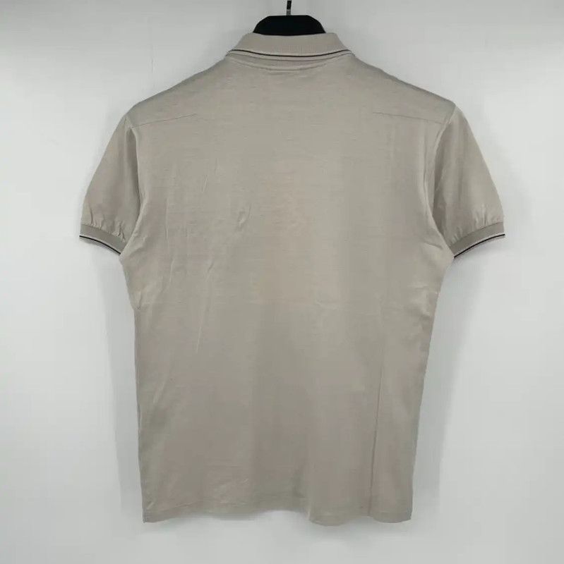 Dior Dior Summer Khaki Cotton Men's Polo 0089 Size US M / EU 48-50 / 2 - 2 Thumbnail