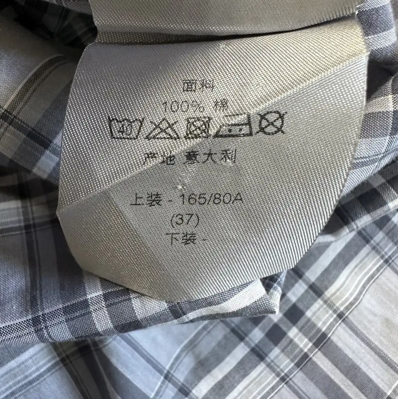 Dior Dior Gray Cotton Embroidered Short Sleeve Shirt 0089 Size US M / EU 48-50 / 2 - 7 Thumbnail