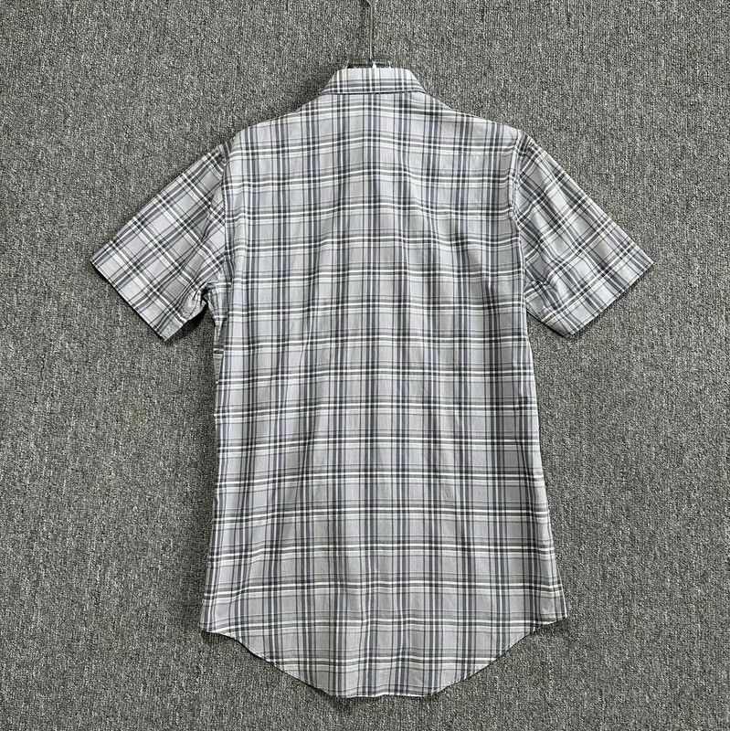 Dior Dior Gray Cotton Embroidered Short Sleeve Shirt 0089 Size US M / EU 48-50 / 2 - 2 Thumbnail