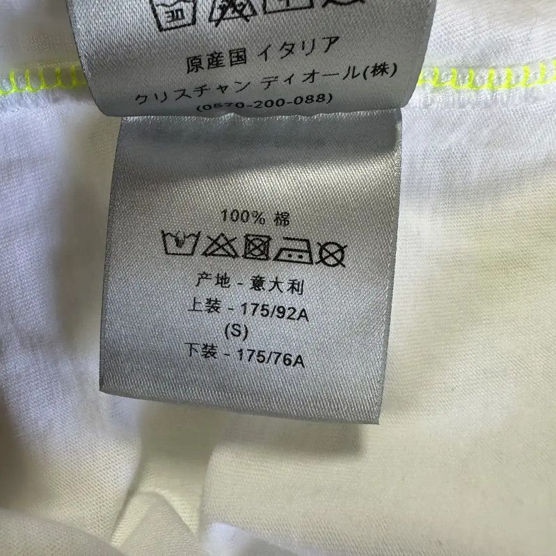 Dior Dior Summer White Cotton Logo T-Shirt 0089 Size US S / EU 44-46 / 1 - 9 Thumbnail