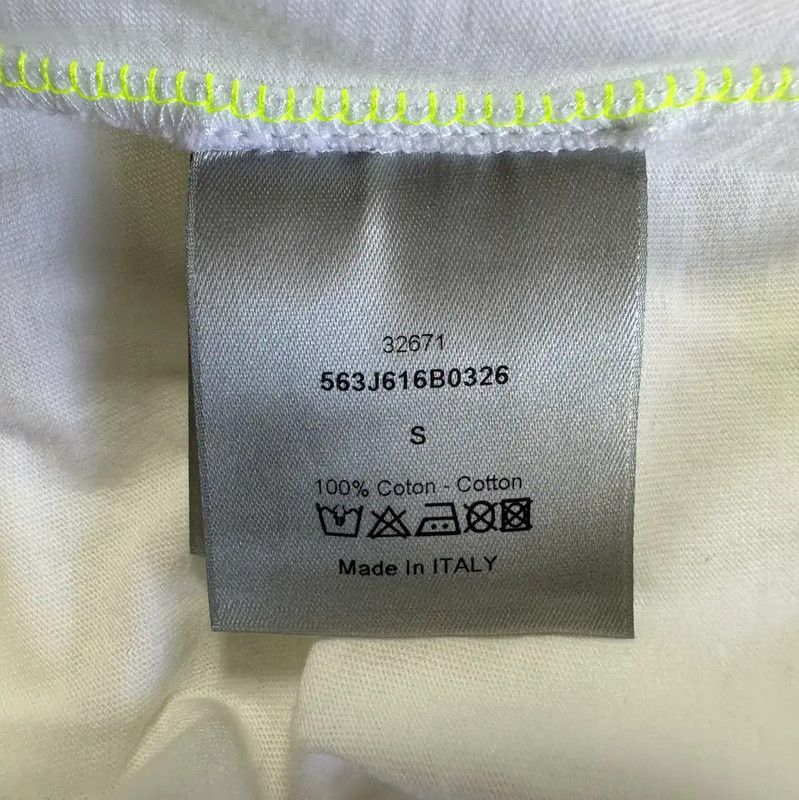 Dior Dior Summer White Cotton Logo T-Shirt 0089 Size US S / EU 44-46 / 1 - 8 Thumbnail