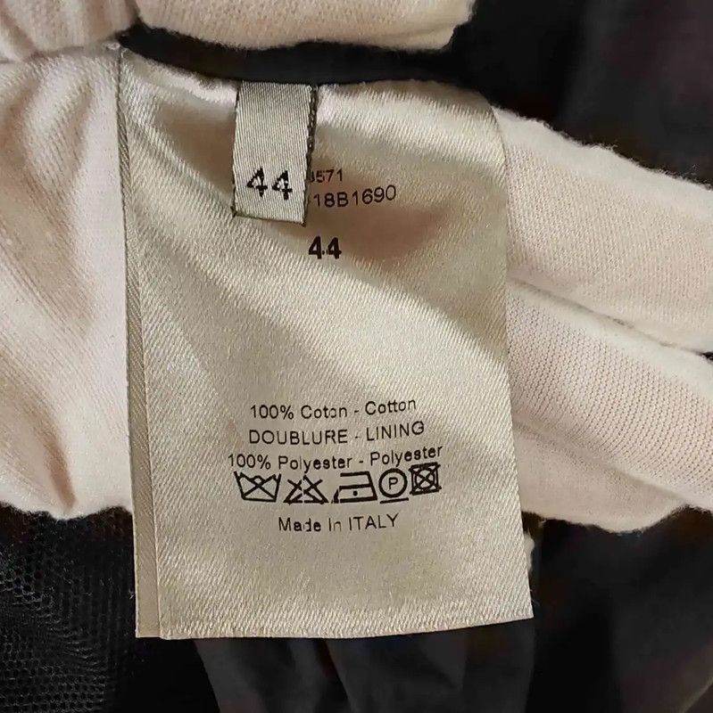 Dior Dior Grey Cotton Bomber Jacket for Men 0089 Size US XS / EU 42 / 0 - 4 Thumbnail