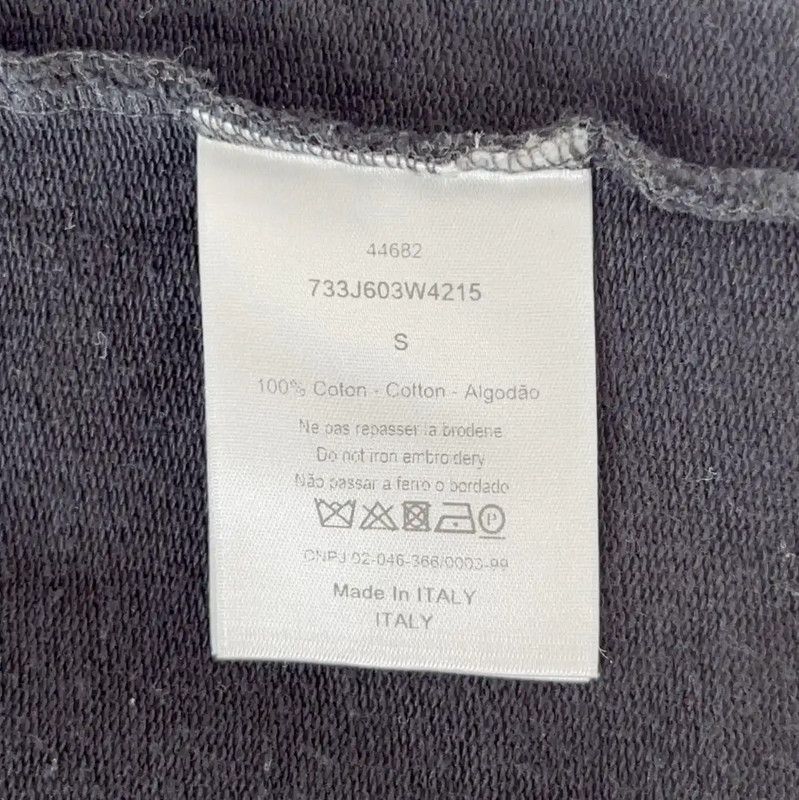 Dior Dior Black Cotton Men's T-Shirt 0089 Size US S / EU 44-46 / 1 - 5 Thumbnail