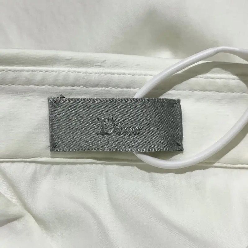 Dior Dior Men's Long Sleeve Shirt in White 0089 Size US M / EU 48-50 / 2 - 7 Thumbnail