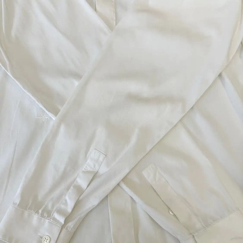 Dior Dior Men's Long Sleeve Shirt in White 0089 Size US M / EU 48-50 / 2 - 6 Thumbnail