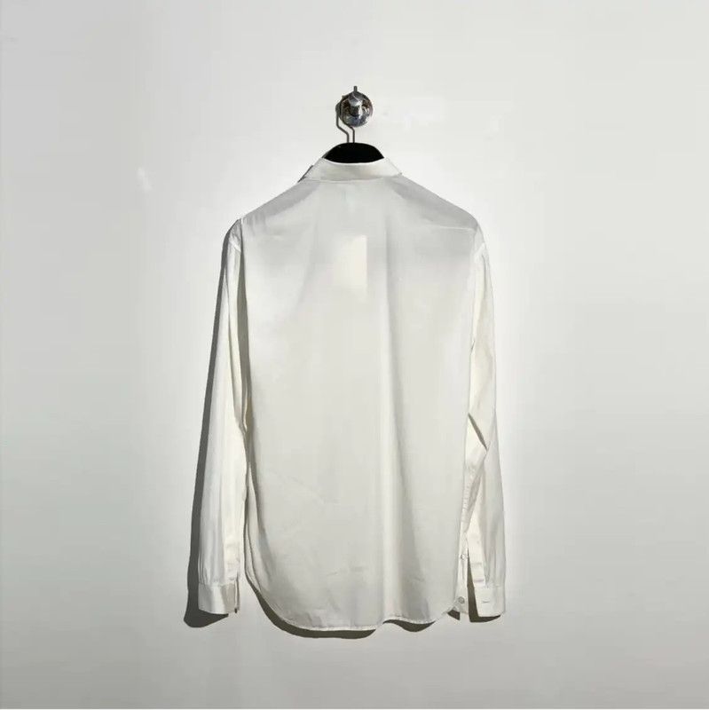 Dior Dior Men's Long Sleeve Shirt in White 0089 Size US M / EU 48-50 / 2 - 3 Thumbnail