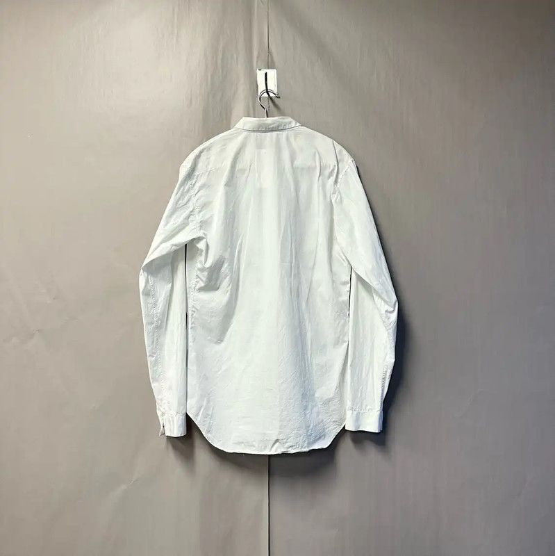 Dior Dior White Cotton Long Sleeve Shirt 0089 Size US M / EU 48-50 / 2 - 2 Thumbnail