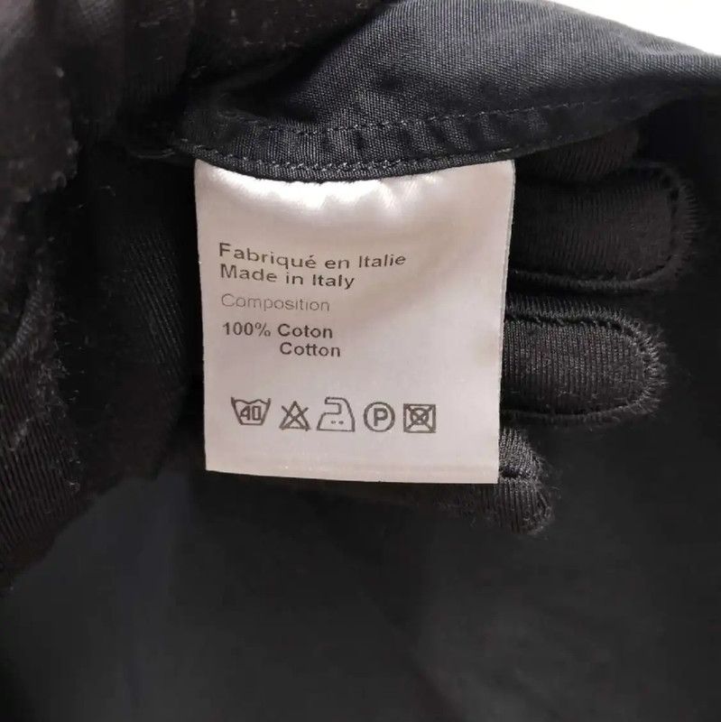 Dior Dior Black Cotton Blend Short Sleeve Shirt 0089 Size US M / EU 48-50 / 2 - 4 Thumbnail