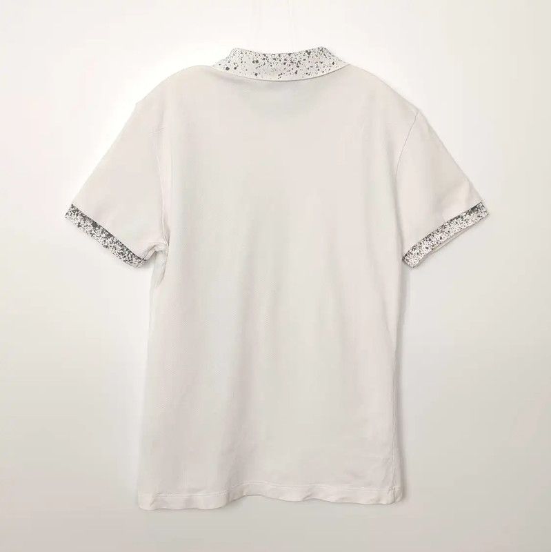 Dior Dior White Cotton Men's Polo Shirt 0089 Size US XS / EU 42 / 0 - 2 Thumbnail