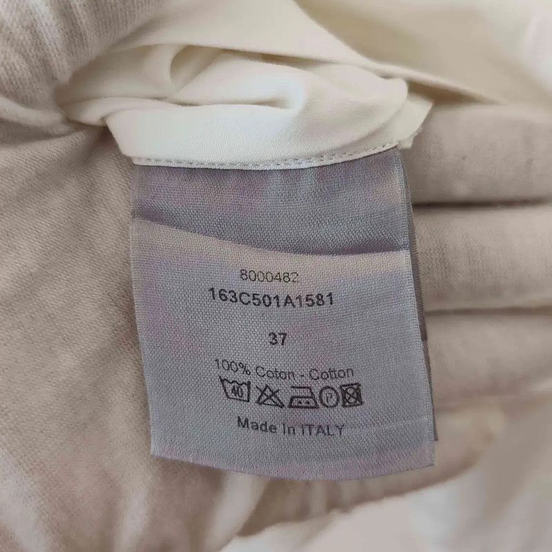 Dior Dior White Cotton Long Sleeve Shirt 0089 Size US M / EU 48-50 / 2 - 4 Thumbnail