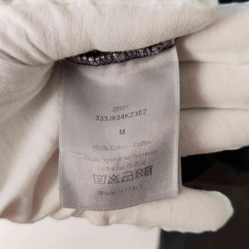 Dior Dior Men's Gray Cotton Long Sleeve T-Shirt 0089 Size US M / EU 48-50 / 2 - 3 Thumbnail