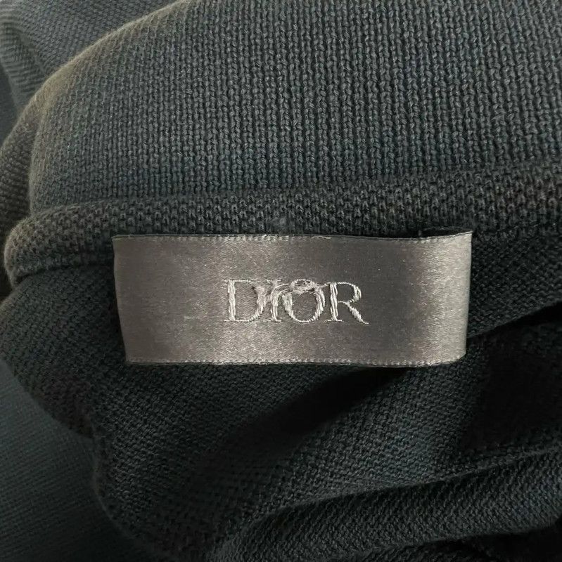Dior Dior Men's Navy Cotton Polo Shirt 0089 Size US XS / EU 42 / 0 - 3 Thumbnail