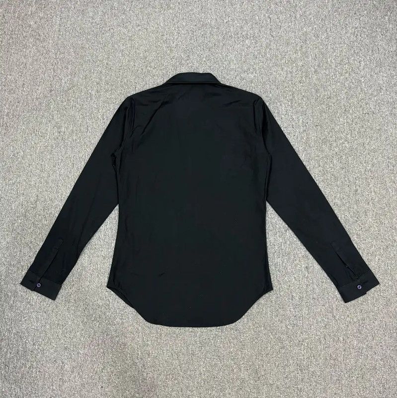 Dior Dior Black Cotton Long Sleeve Shirt 0089 Size US M / EU 48-50 / 2 - 2 Thumbnail