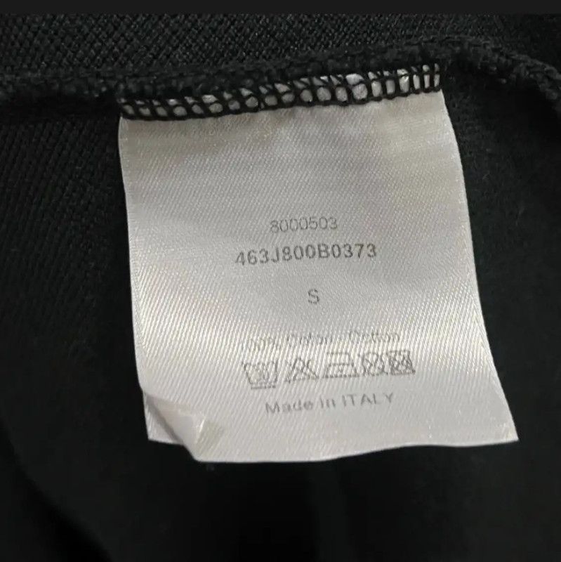 Dior Dior Black Cotton Men's Polo Shirt 0089 Size US S / EU 44-46 / 1 - 5 Thumbnail