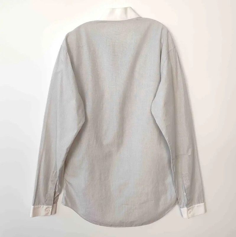 Dior Dior Gray Cotton Long Sleeve Shirt for Men 0089 Size US S / EU 44-46 / 1 - 2 Thumbnail