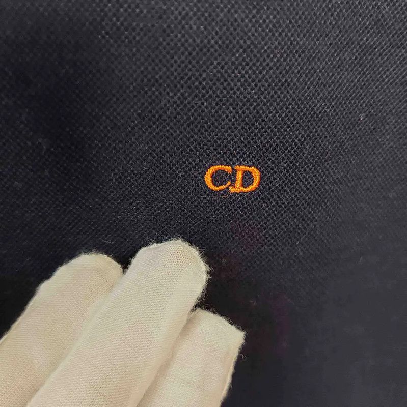 Dior Dior Cotton Polo in Navy Blue 0089 Size US M / EU 48-50 / 2 - 4 Thumbnail