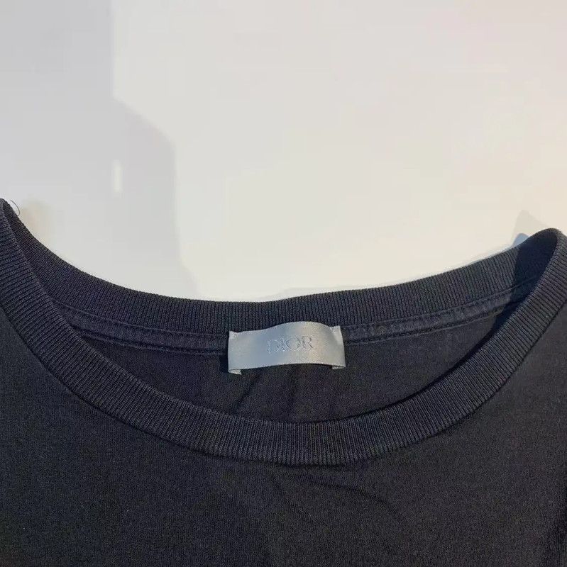 Dior Dior Black Cotton Men's T-Shirt 0089 Size US XL / EU 56 / 4 - 3 Thumbnail
