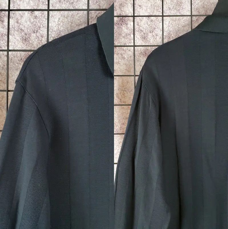Dior Dior Long Sleeve Cotton Black Logo Pullover 0089 Size US L / EU 52-54 / 3 - 6 Thumbnail