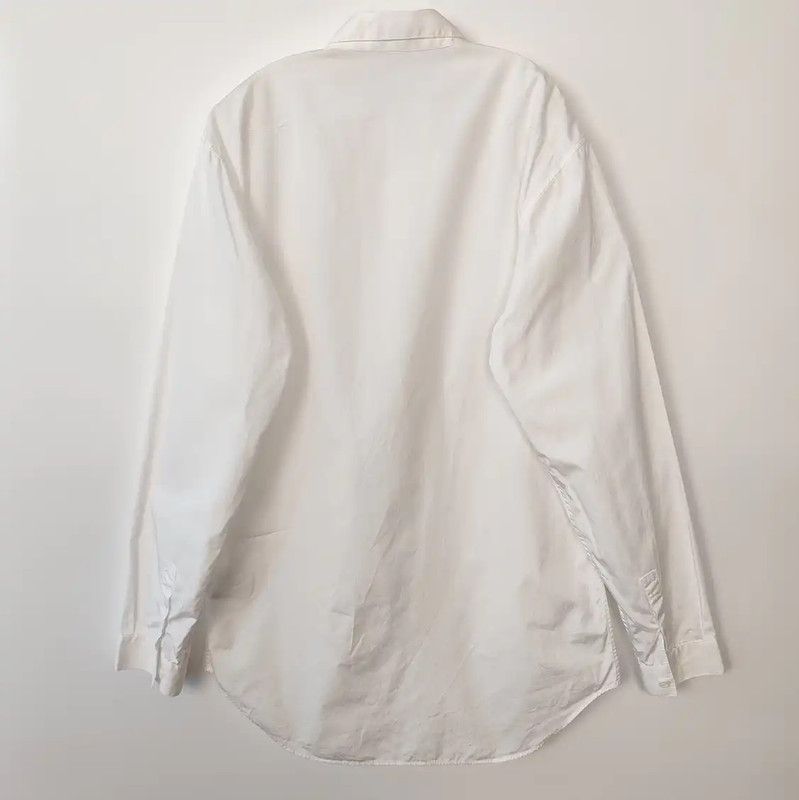 Dior Dior White Cotton Men's Long Sleeve Shirt 0089 Size US S / EU 44-46 / 1 - 2 Thumbnail