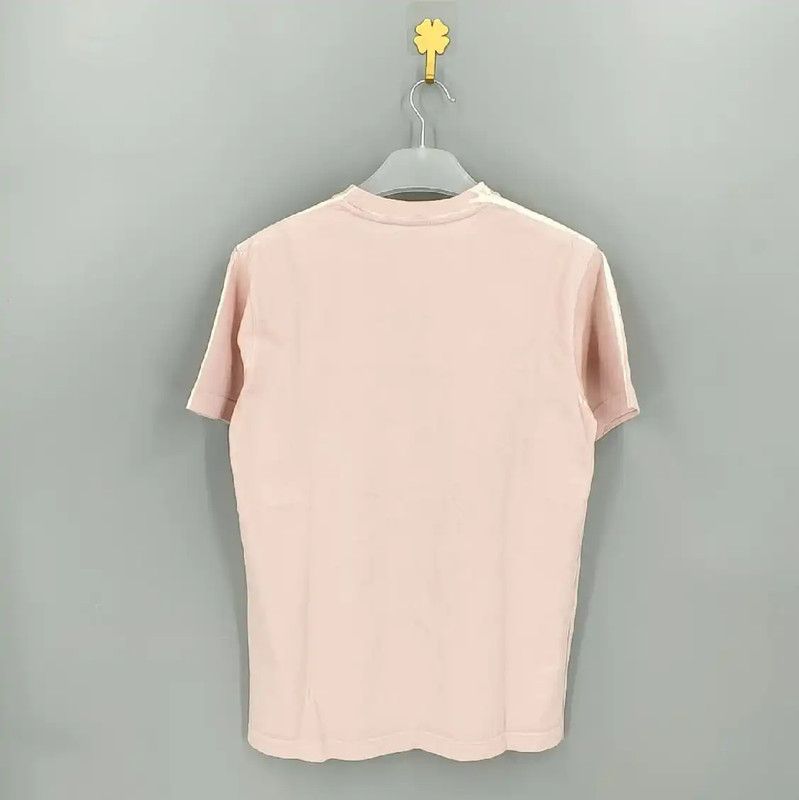 Dior Dior Pink Cotton Men's T-Shirt 0089 Size US XXS / EU 40 - 2 Thumbnail