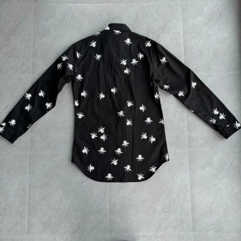 Dior Dior Black Men's Long Sleeve Shirt with Embroidery 0089 Size US S / EU 44-46 / 1 - 2 Thumbnail
