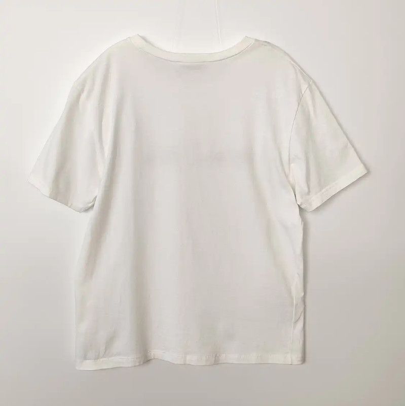 Dior Dior Cotton White Men's T-Shirt 0089 Size US M / EU 48-50 / 2 - 2 Thumbnail