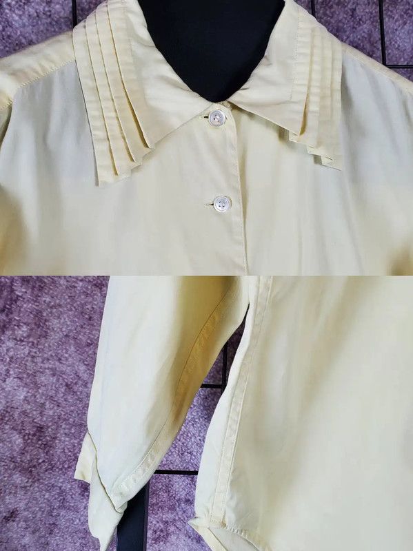 Dior Dior Men's Yellow Long Sleeve Cotton Shirt 0089 Size US M / EU 48-50 / 2 - 4 Thumbnail