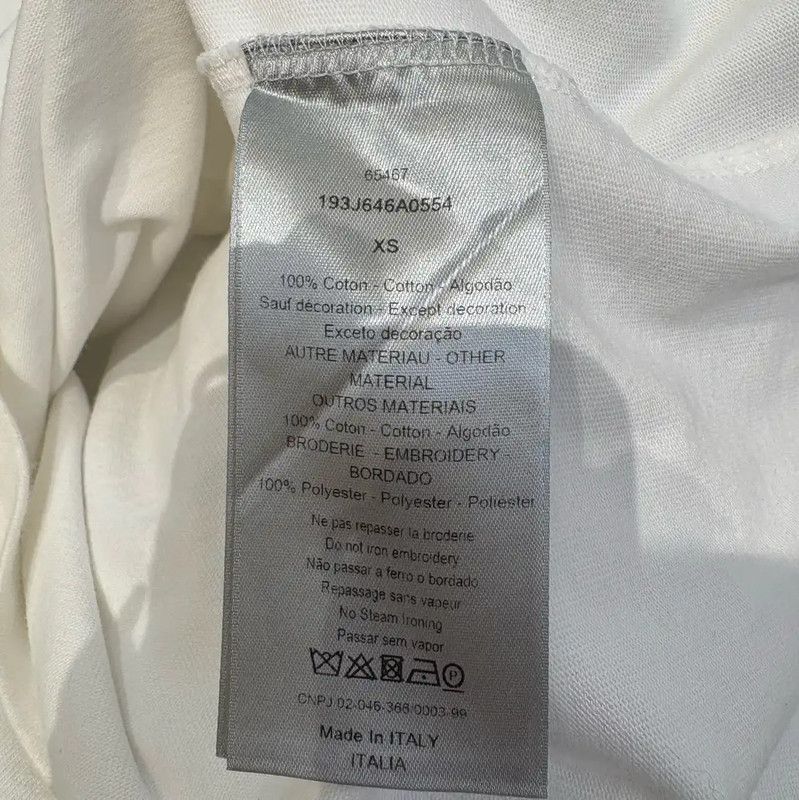 Dior Dior Men's Short Sleeve Colorblock T-Shirt 0089 Size US XS / EU 42 / 0 - 8 Thumbnail