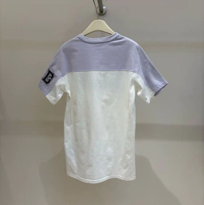 Dior Dior Men's Short Sleeve Colorblock T-Shirt 0089 Size US XS / EU 42 / 0 - 2 Thumbnail