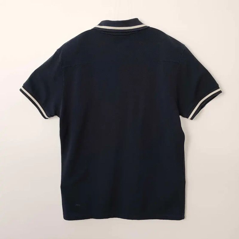 Dior Dior Black Cotton Men's Polo Shirt 0089 Size US M / EU 48-50 / 2 - 2 Thumbnail
