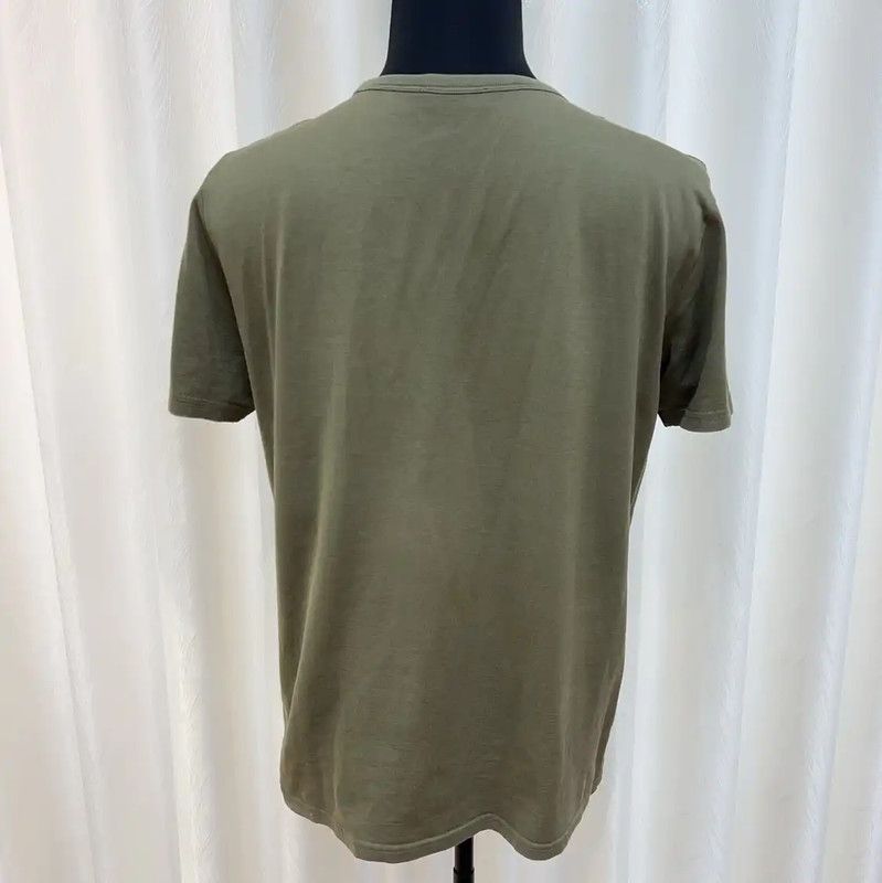 Dior Dior Military Green Cotton Men's T-Shirt 0089 Size US XL / EU 56 / 4 - 5 Thumbnail