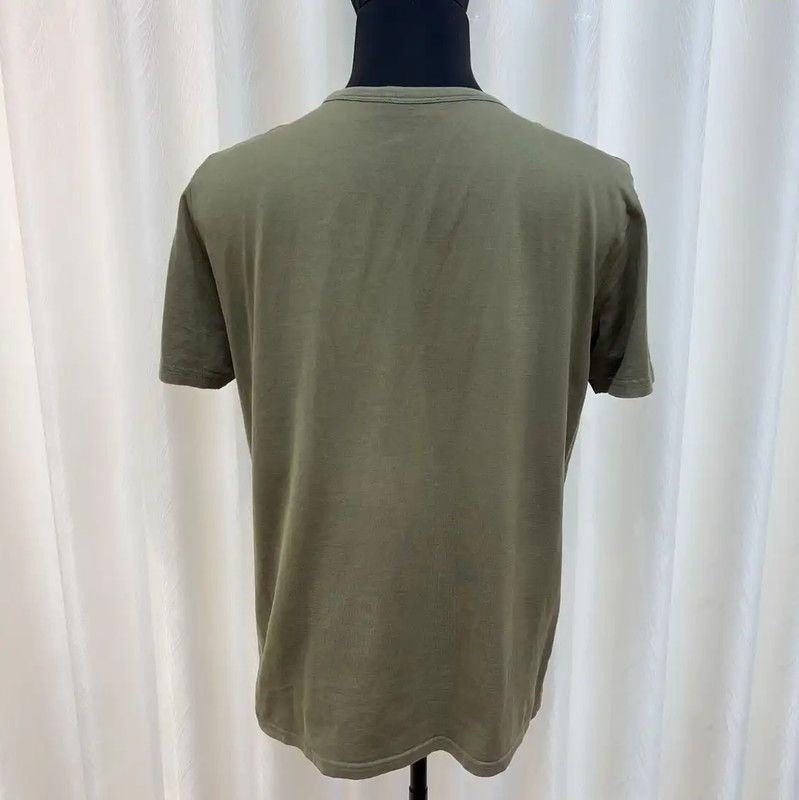 Dior Dior Military Green Cotton Men's T-Shirt 0089 Size US XL / EU 56 / 4 - 4 Thumbnail