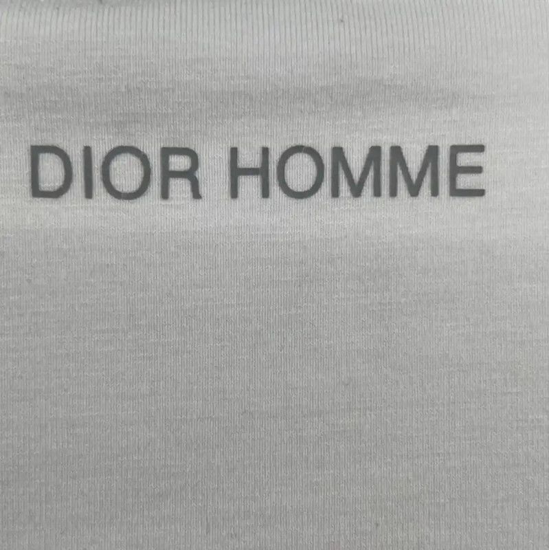 Dior Dior White Long Sleeve Cotton T-Shirt for Men 0089 Size US XXL / EU 58 / 5 - 6 Thumbnail