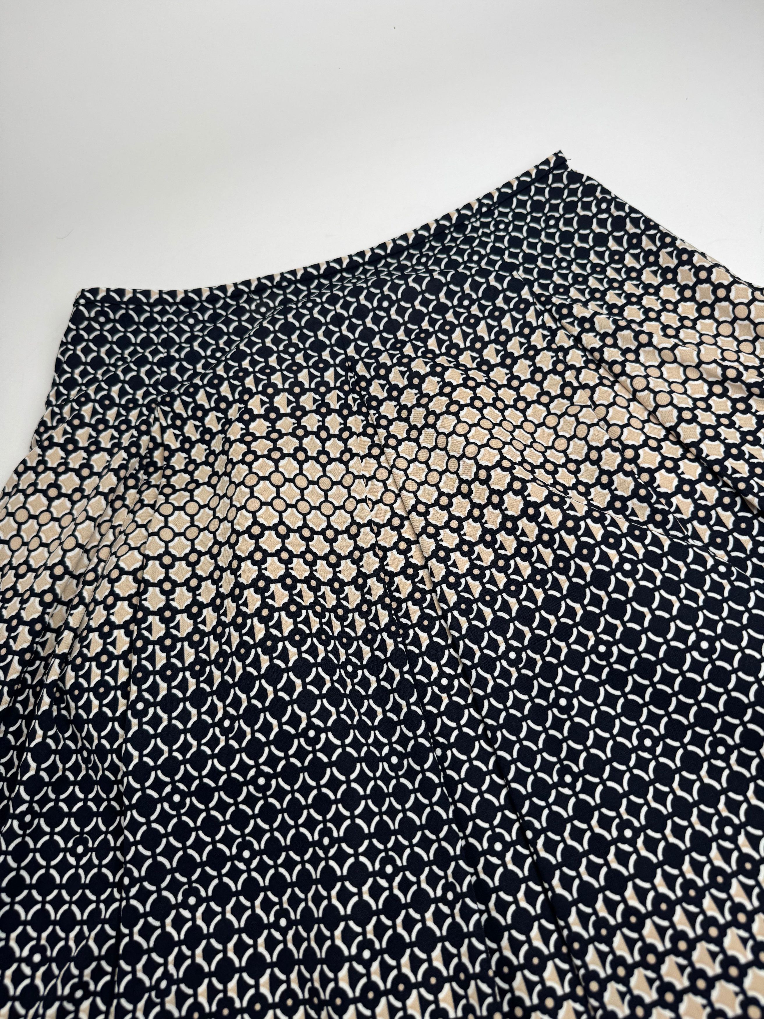 Courreges Vintage Givenchy Skirt Brown Black 36/S Size 30" / US 8 / IT 44 - 8 Thumbnail