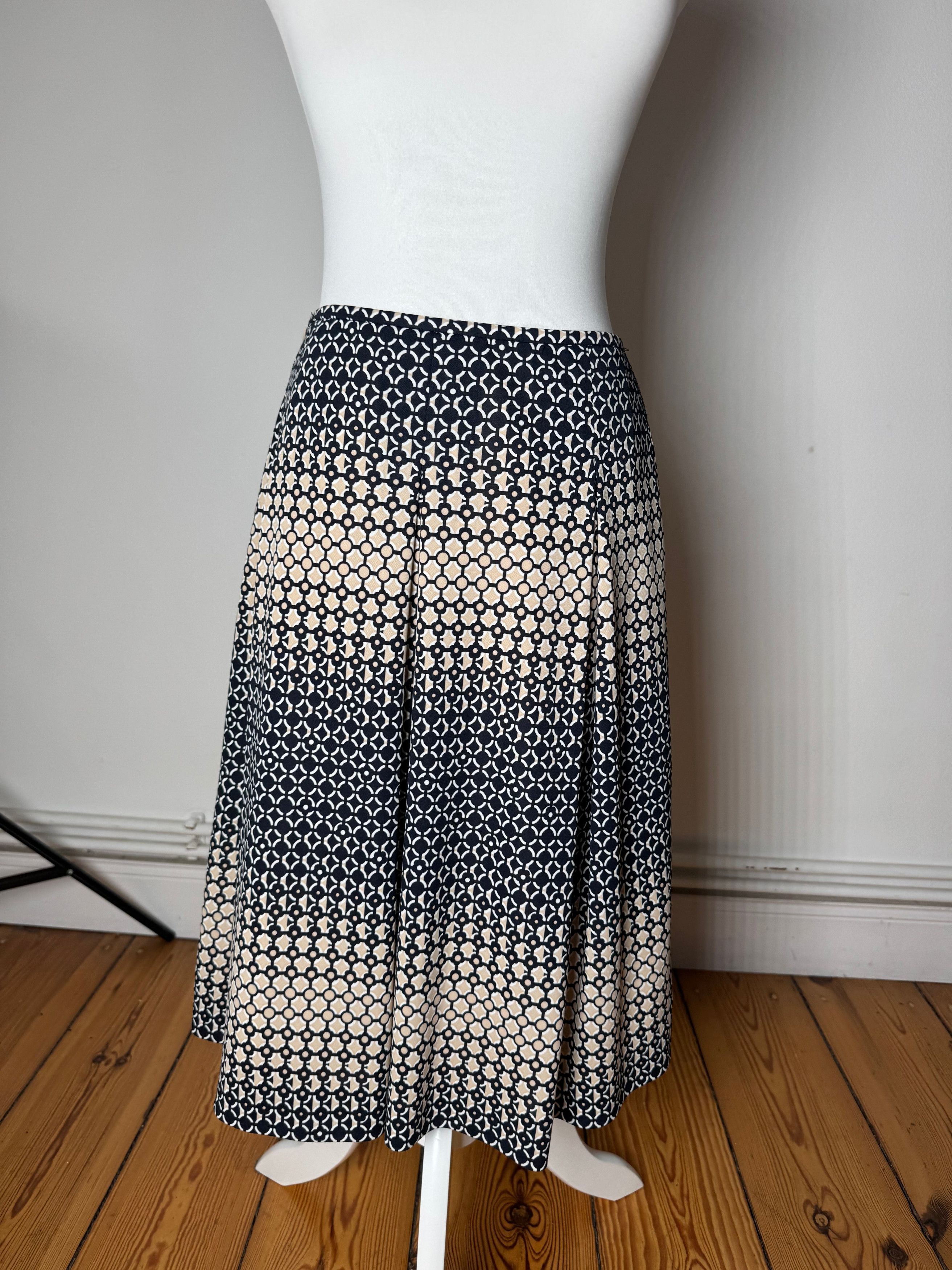Courreges Vintage Givenchy Skirt Brown Black 36/S Size 30" / US 8 / IT 44 - 7 Thumbnail