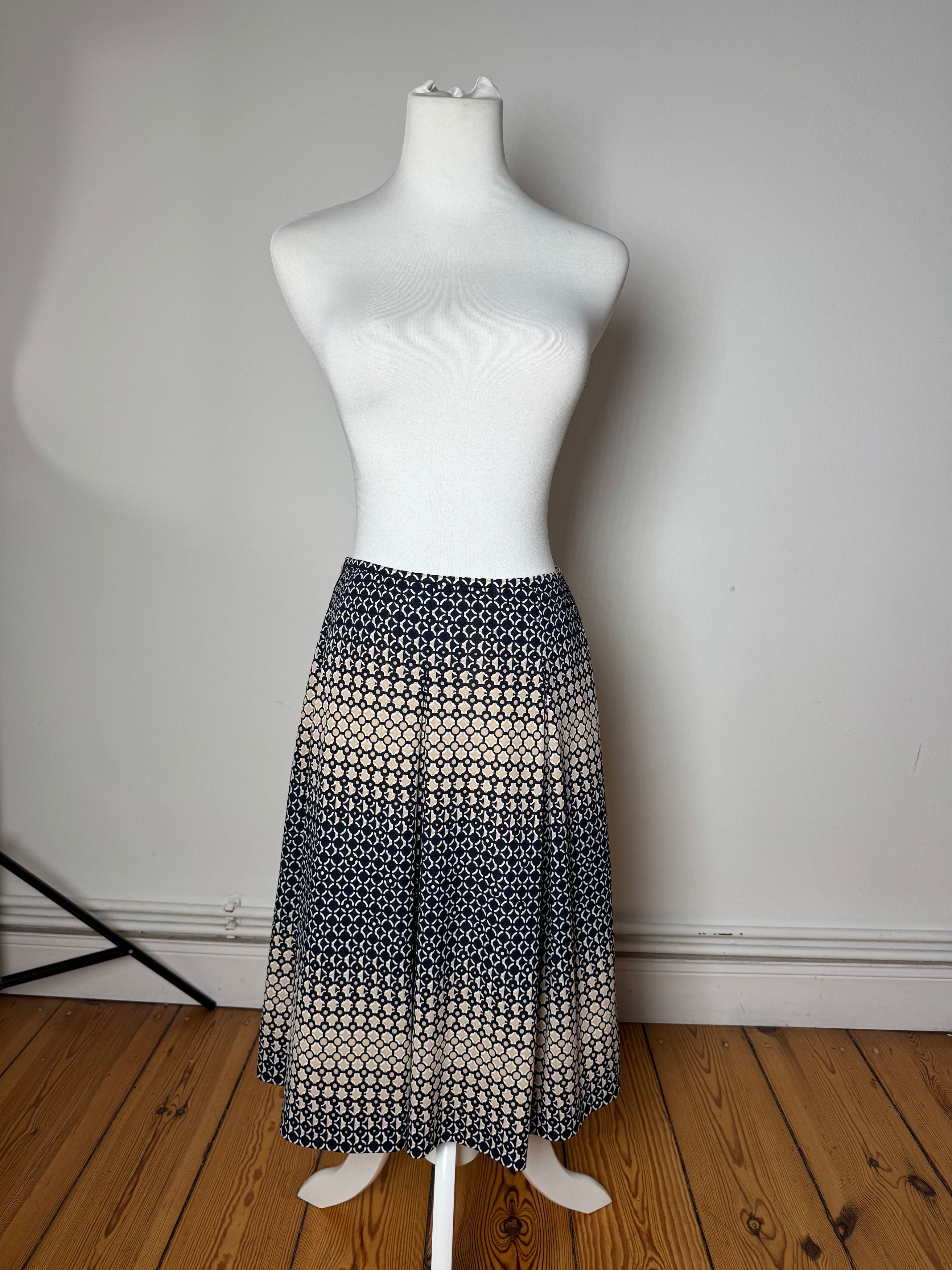 Courreges Vintage Givenchy Skirt Brown Black 36/S Size 30" / US 8 / IT 44 - 12 Thumbnail