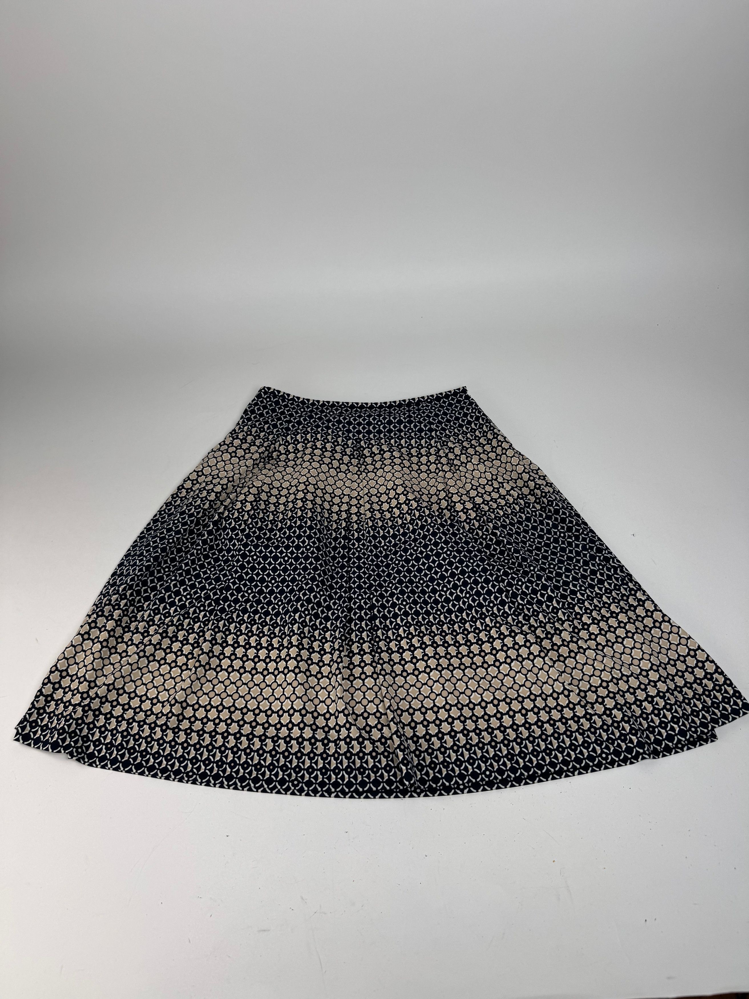 Courreges Vintage Givenchy Skirt Brown Black 36/S Size 30" / US 8 / IT 44 - 6 Thumbnail